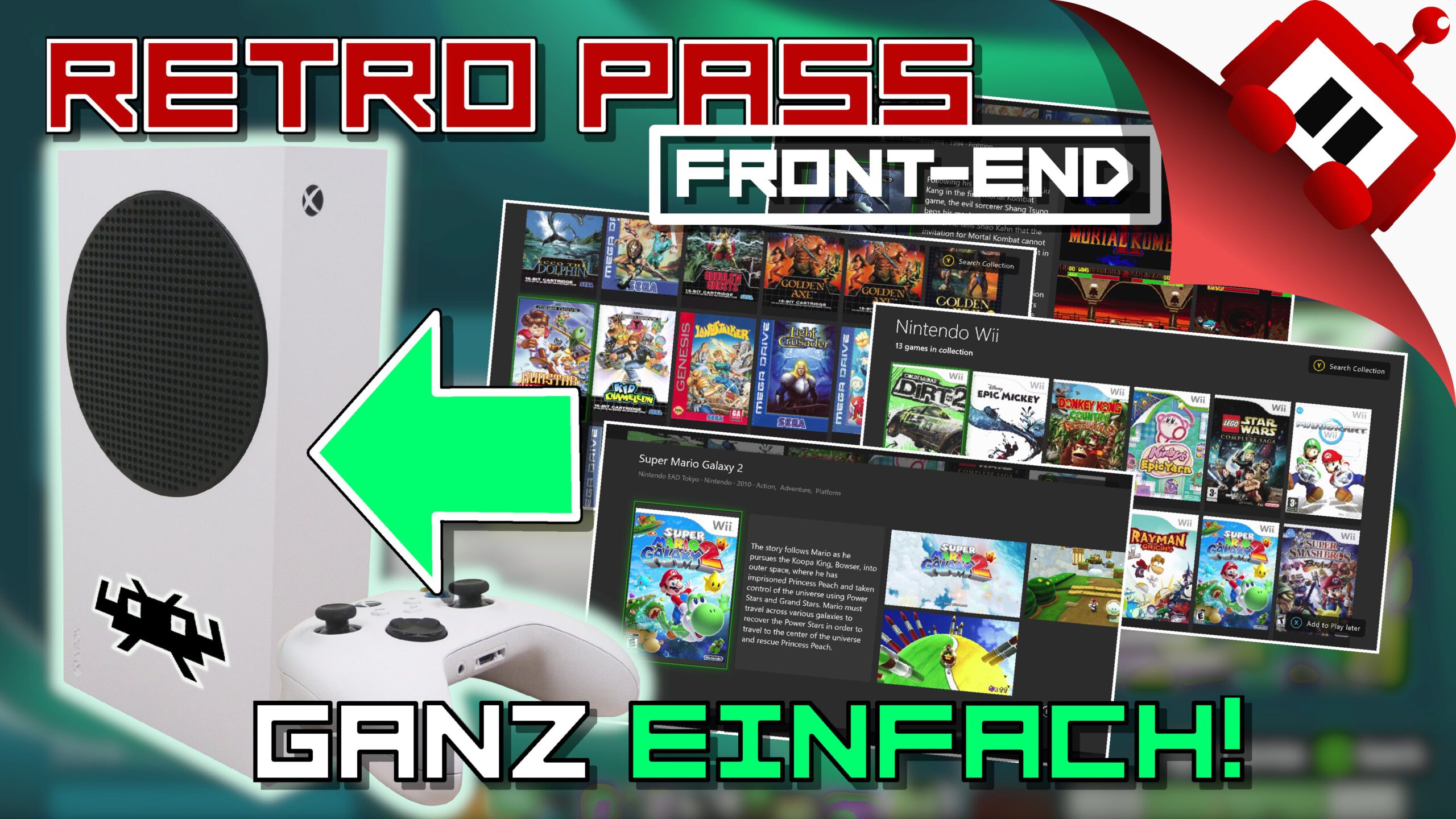 RetroPass Tutorial für Xbox Series und Xbox One